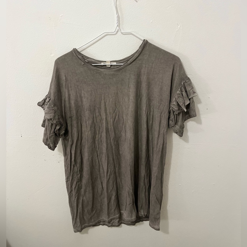 Grey/green blouse